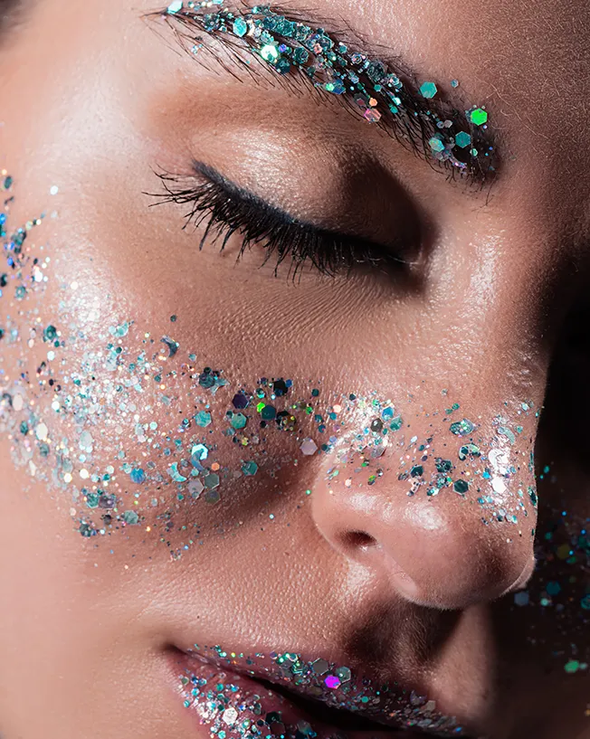 Ankara Glitter Makyaj