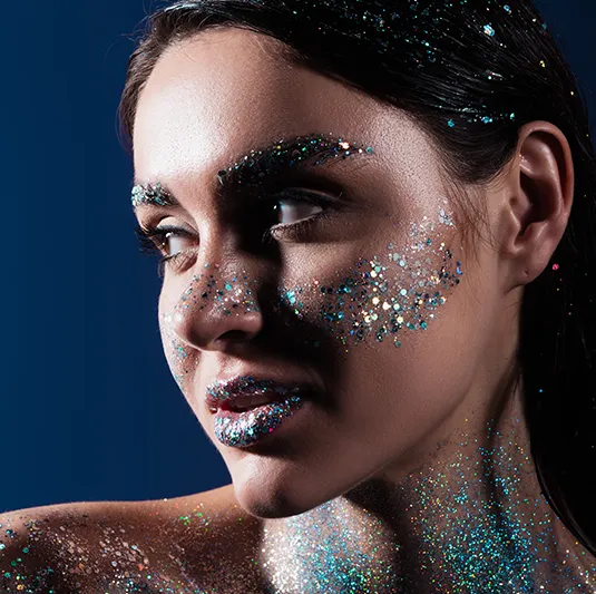 Ankara Glitter Makyaj