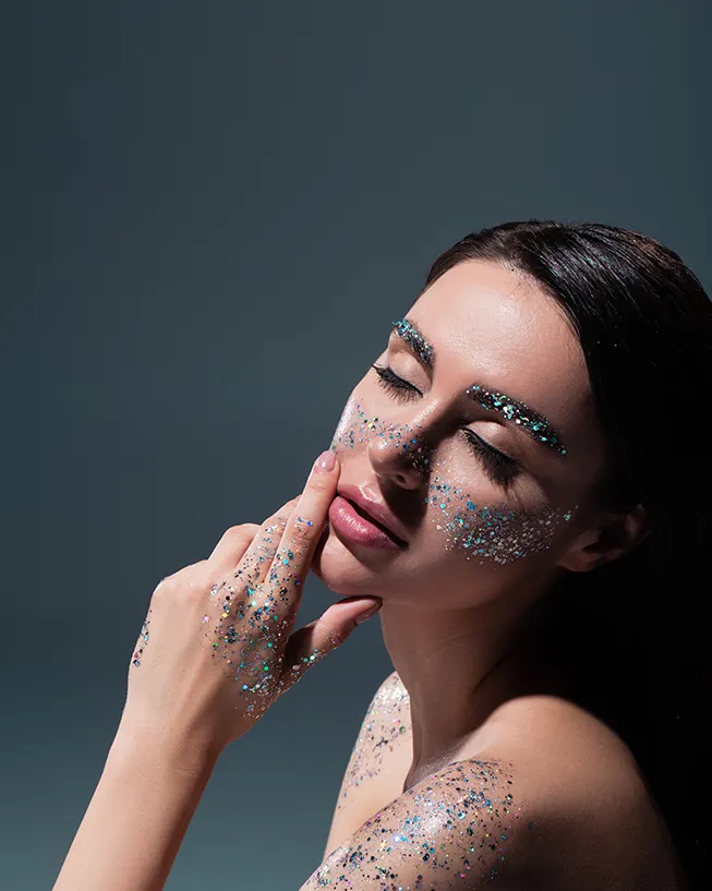 Ankara Glitter Makyaj